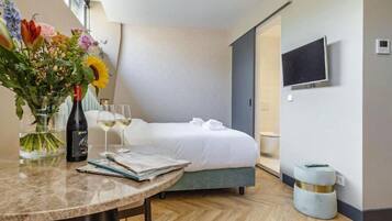 Hypoallergeen beddengoed, donzen dekbedden, een kluis op de kamer