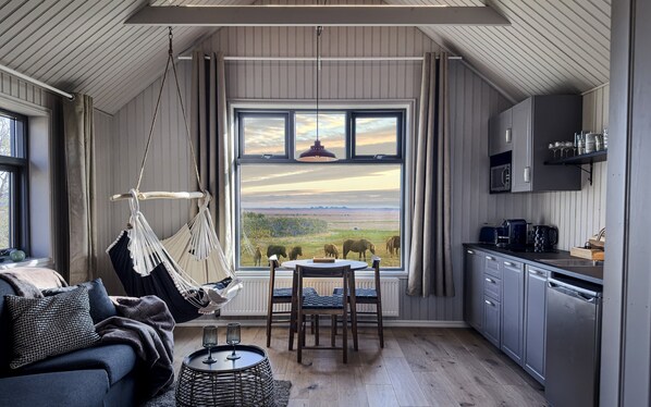 Living area - Askot Cottages (Ásahreppur)