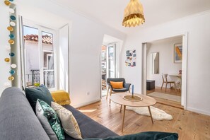 Living area - GuestReady - Light and Music in Downtown (Lisbon)
