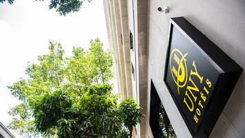 Fachada da propriedade