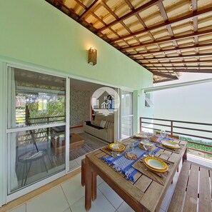 アパートメント | 屋外ダイニングエリア