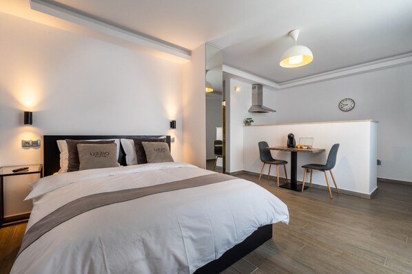 Studio Ville | Wi-Fi gratuit, draps fournis