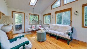 Interior - Private Hot Tub: Pocono Pines Cabin Getaway! (Pocono Pines)