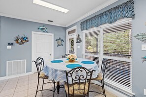 Dining - Stay like a local in this pet-friendly home with private pool! (Dauphin Island)
