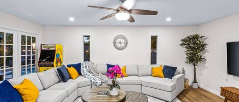 Smart TV, video games, offices