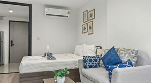 Apartment, 1 Bedroom, Accessible, Balcony | 1 bedroom - The Base - New Studio Great Location, Shared Pool (Wichit)