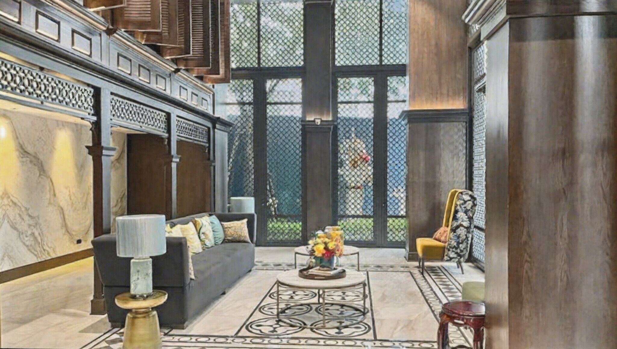 Departamento, 1 habitación, con acceso para personas discapacitadas, balcón | Interior