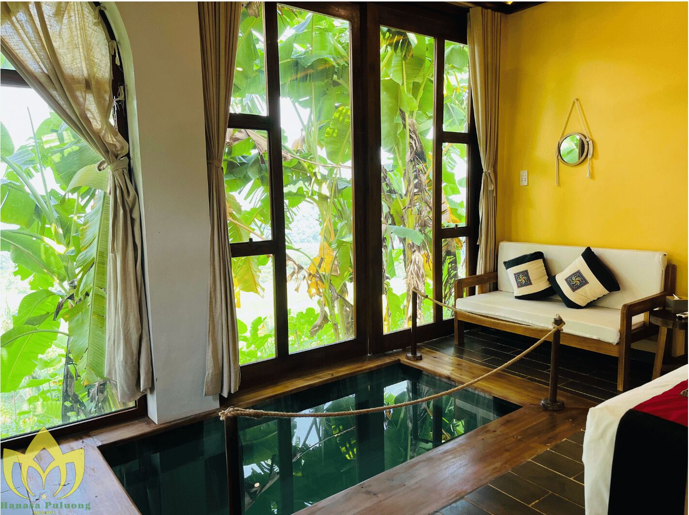 Honeymoon bungalow | Luxe beddengoed, bedden met traagschuimmatrassen, een minibar