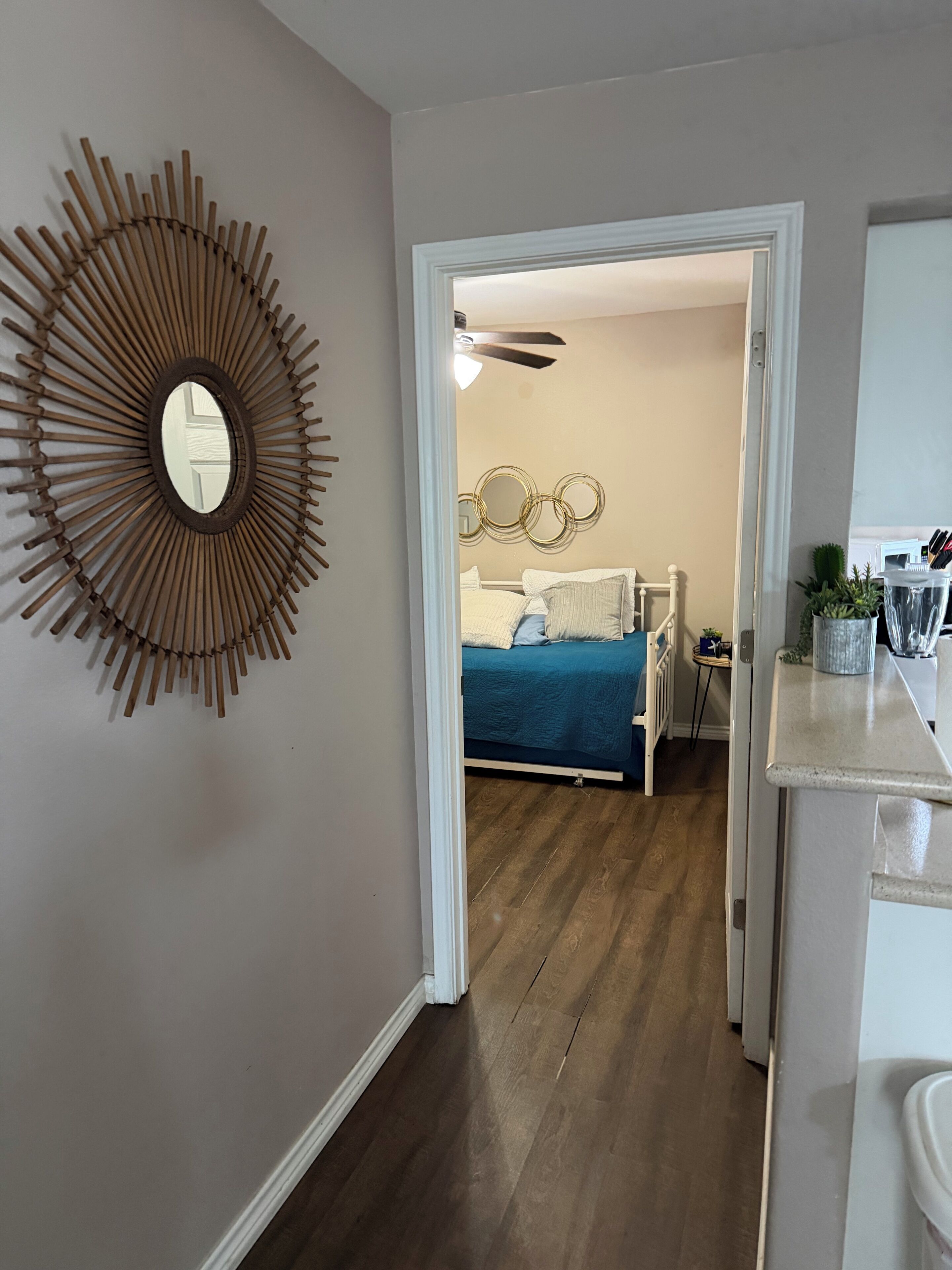 3 bedrooms, desk, iron/ironing board, WiFi (free)