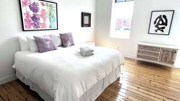 2 chambres, fer et planche à repasser, Wi-Fi gratuit, draps fournis