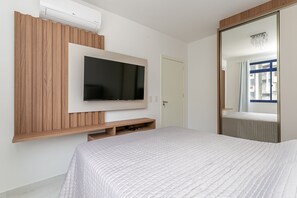 1 bedroom, iron/ironing board, WiFi, bed sheets - AP Jurere 250m do Mar (Jurerê Florianópolis)