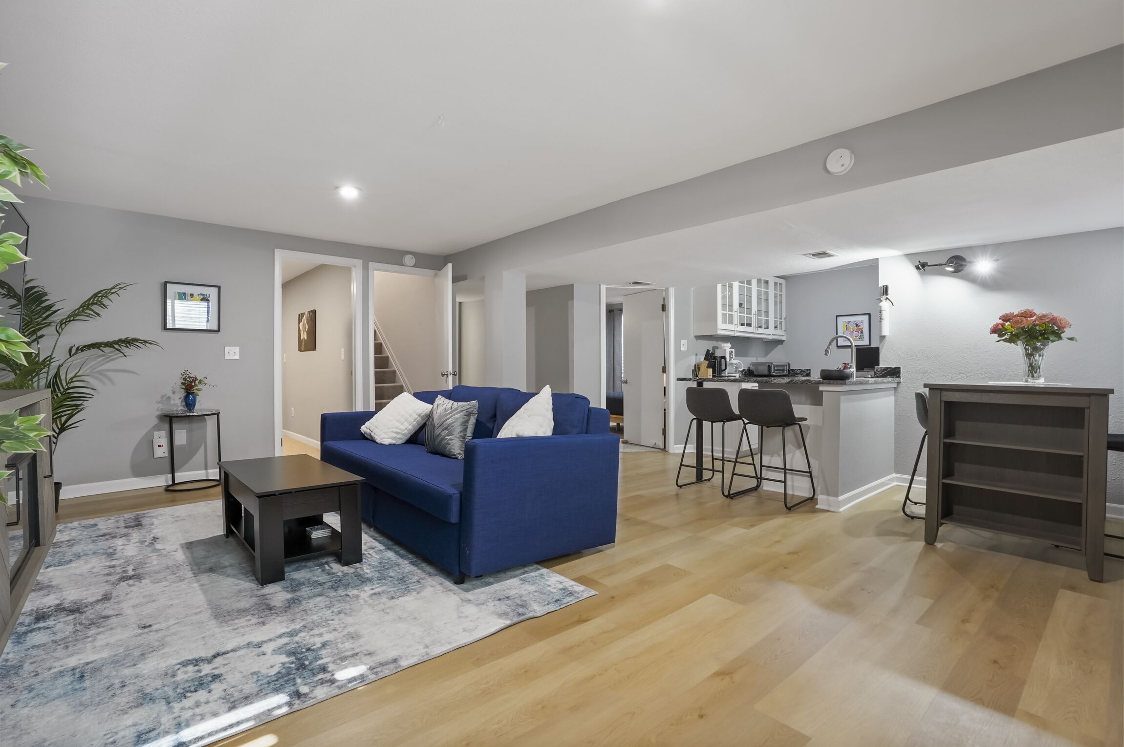 Comfy, Stylish Apartment near Restaurants, Breweries, Hiking Trails