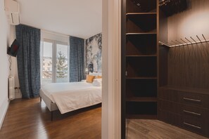 1 Schlafzimmer, Bügeleisen/Bügelbrett, kostenloses WLAN, Bettwäsche