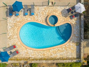 Outdoor pool - Maison Familiale 13 p Piscine Privée vue Mer (Portiragnes)