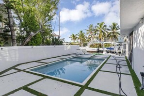 Beheizter Pool