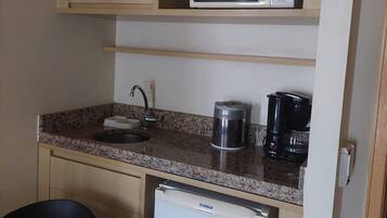 Quarto casal (Quarto Casal 3) | Cozinha privada | Frigobar