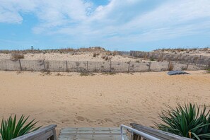 On the beach - Beautiful Direct Ocean Front Townhome in Sea Village with Relaxing Ocean Views! (Ocean City)
