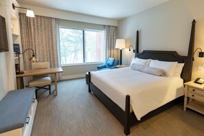 埃及棉床單、高級寢具、羽絨被、客房內保險箱