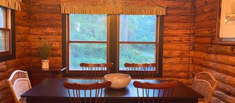 Luxe Log Cabin Minutes From Skiing, Hiking, & More