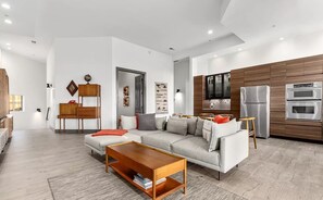 Living area - "Luxury Townhome Steps from TPC Course - Your Scottsdale Golf Getaway Awaits!" (Scottsdale)