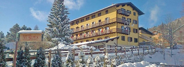 Voorkant van accommodatie