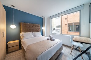 2 bedrooms, desk, iron/ironing board, free WiFi