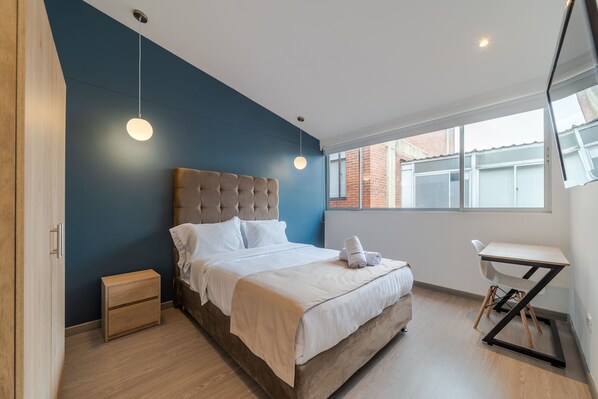 1 bedroom, desk, iron/ironing board, free WiFi - Elegance in the Heart of Chapinero (Bogota)