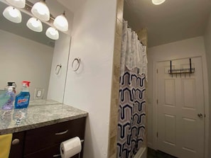 Shower, hair dryer, towels, soap - Kent - Entire Lower Floor - No Pets, Severe Allergies! (Kent)