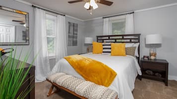 2 habitaciones, tabla de planchar con plancha, wifi y ropa de cama