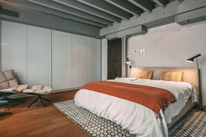 Appartamento | 2 camere, ferro/asse da stiro, Wi-Fi gratuito, lenzuola