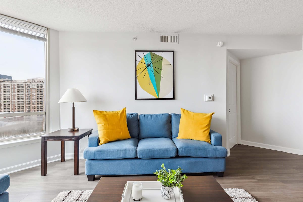 Appartement Confort | Salle de bain | Articles de toilette gratuits, sĂšche-cheveux, serviettes fournies, savon