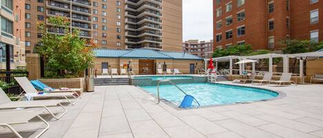 Seasonal outdoor pool