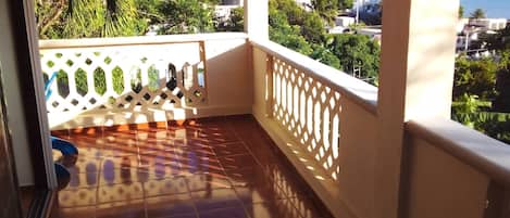 Departamento, 1 habitación, para fumadores | Balcón