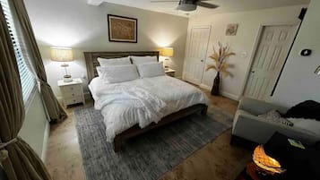 1 chambre, fer et planche à repasser, Wi-Fi, literie fournie