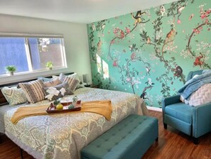 2 chambres, fer et planche à repasser, Wi-Fi, draps fournis