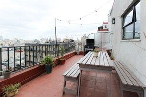 都會開放式客房 | 露台/庭院