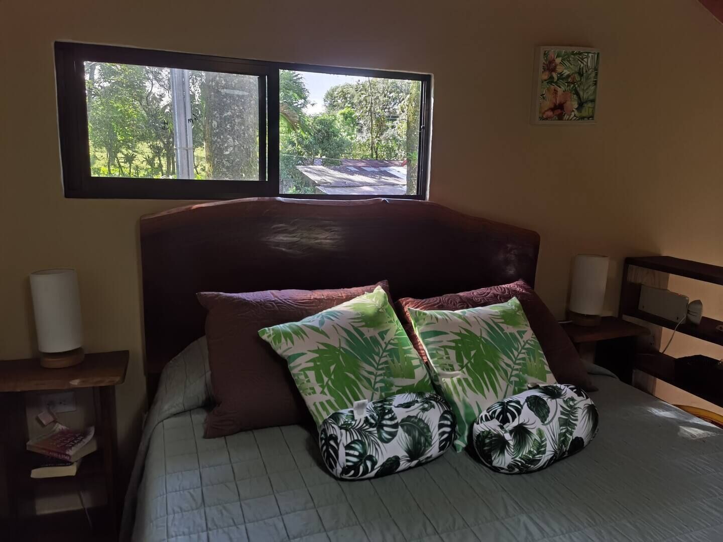 1 bedroom, desk, iron/ironing board, travel crib