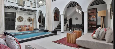 Área de sala de estar