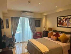 1 Schlafzimmer, Bügeleisen/Bügelbrett, kostenloses WLAN, Bettwäsche
