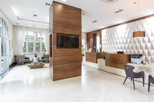 Lobby - Lindo Apartamento Alto Padrão Bela Cintra Stay (Consolação São Paulo)