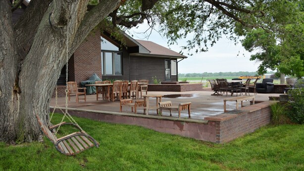 Terrace/patio - Hanging H Lodge (Sutherland)