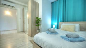 3 makuuhuonetta, silitysrauta/-lauta, ilmainen Wi-Fi, vuodevaatteet