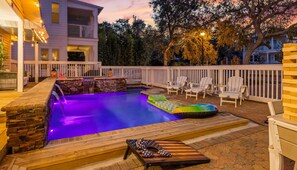Una piscina climatizada