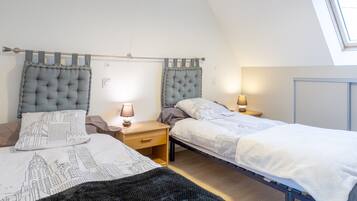 2 soverom, strykejern/-brett, wi-fi (inkludert) og sengetøy