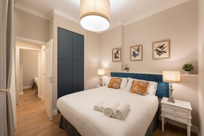 3 soverom, strykejern/-brett, wi-fi og sengetøy