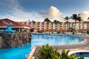 Pool - La Cabana Resort in beautiful Aruba, 1 Bd, 1 full bath suite with balcony.  (Oranjestad)