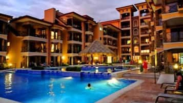 Una piscina climatizada