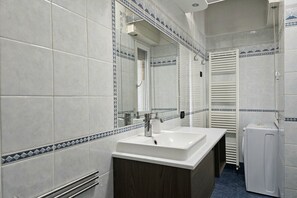 Shower, hair dryer, bidet
