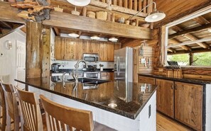 Microwave, stovetop, dishwasher