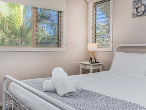 2 slaapkamers, een strijkplank/strijkijzer, gratis wifi